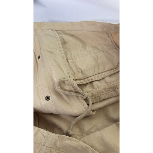 Loft Twill Cargo Utility Jacket Womens Size Small Cotton Linen Long Sleeve New - Picture 12 of 12